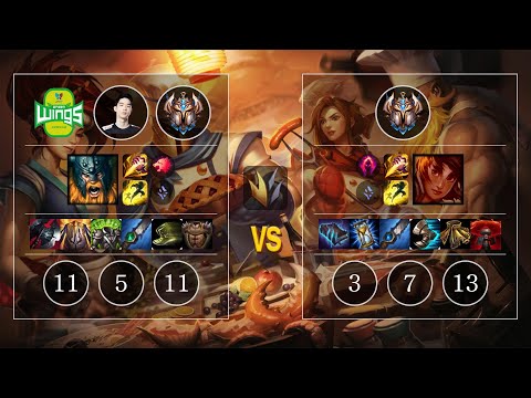 JAG UmTi Olaf vs Taliyah Jungle - KR Patch 10.12