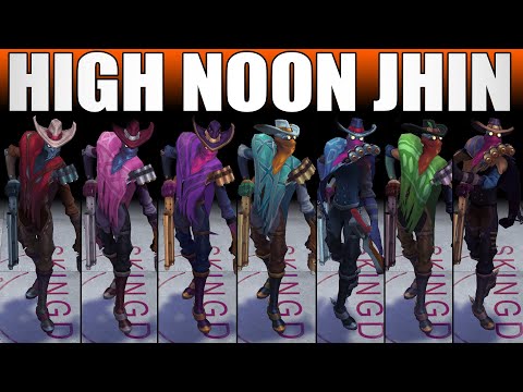 High Noon Jhin Chroma 2020