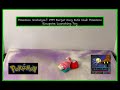 Pokemon Nostalgia 1999 Burger King Kids Club Pokemon Slowpoke Launching Toy