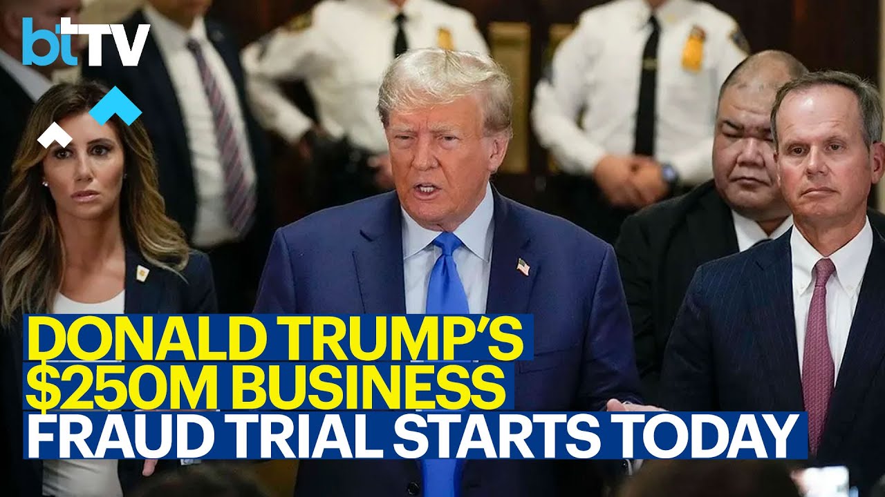 Former U.S. President Donald Trump Begins Fraud Trial By Attacking Attorney General & Judge
