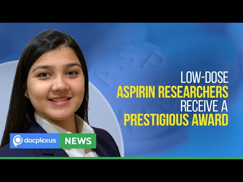 Prestigious Award For Research On Low-Dose Aspirin, And Many More