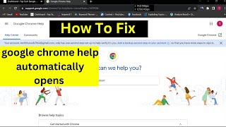Fix google chrome help automatically opens |google chrome help keeps p