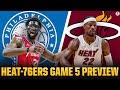 2022 NBA Playoffs: HEAT vs SIXERS Game 5 TOP Storylines [Lowry Still OUT & MORE] | CBS Sports HQ