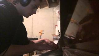 dropping pianos in the style of tim hecker