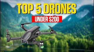✅Top 5 Best Drones Under $200 of 2026 – Affordable & High Performance!