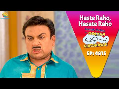 NEW! Ep 4815 - Bagha ka idea sunke Jethalal ke kyu उड़ गए होश? | Taarak Mehta ka Ooltah Chashmah
