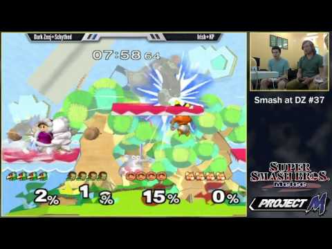 Dark Zeej + Schythed VS SCG | Irish + KP - Smash at DZ #37 Melee Doubles
