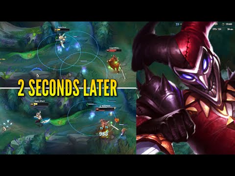 THIS IS WHY TRYNDAMERE PLAYERS HATE PLAYING VS. PINK WARD SHACO!!