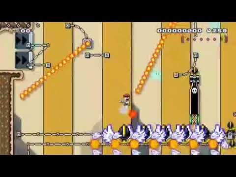 SMM2 - Giant Desert Centipede by me (Hyena)