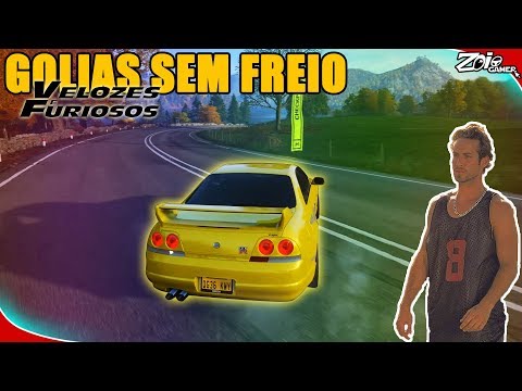 SÓ PUXADÃO PESADO COM O NISSAN SKYLINE GT-R R33 DO LEON - Velozes e Furiosos - Forza Horizon 4