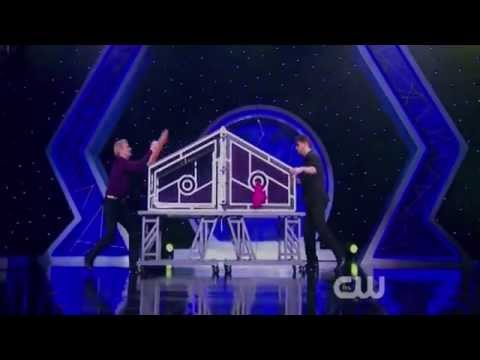 Piece by Piece illusion performed for Masters of Illusion 2014