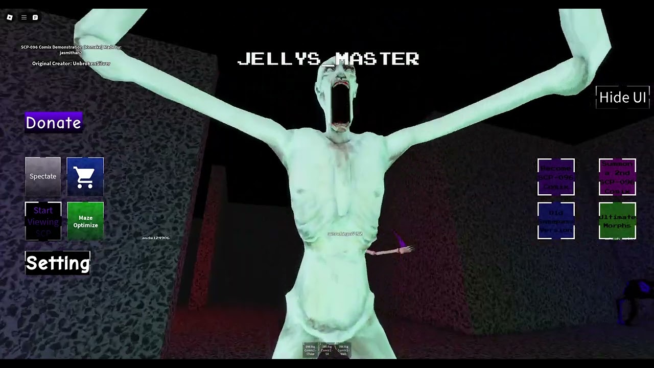 Roblox Comix SCP 096 Remake