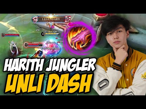 HARITH JUNGLER WITH UNLI DASH | Kairi Gameplay