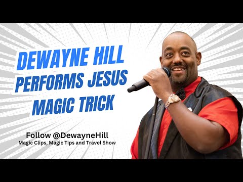 Voted #1 Keynote and Comedy Magician Dewayne Hill video.