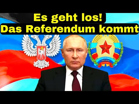 It's starting - Donbas, Kherson, and Zaporozhye will join Russia. The referendum is coming