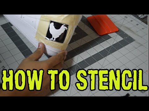 How to Stencil! OverSpray Sponsorship!