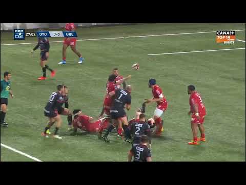 levi Douglas amazing turnover against Oyonnax