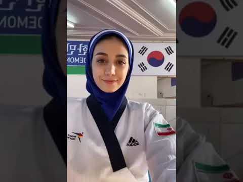 Marjan Salahshouri - Iran 🇮🇷 || world Champion || #learntaekwondopomsea || #Basis Of Kicks  #2021