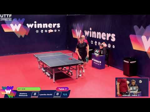 WINners League 07.09.2021 Kotsiura O. - Lysenko S. 15:45