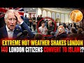 SHOCKING London Mosques Overflow During Extreme Heat Hundreds Reportedly Embrace Islam