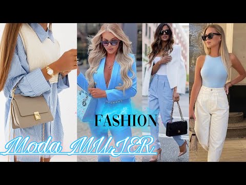 TENDENCIAS DE MODA 2022/23 MUJER OUTFITS COLORES MODA ft DOSSIER COMBINA ROPA MODA 2022 VESTIR BIEN