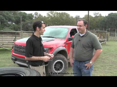 Ford Raptor Bead Lock Wheels with Ford's Truck Communications Manager Mike Levine