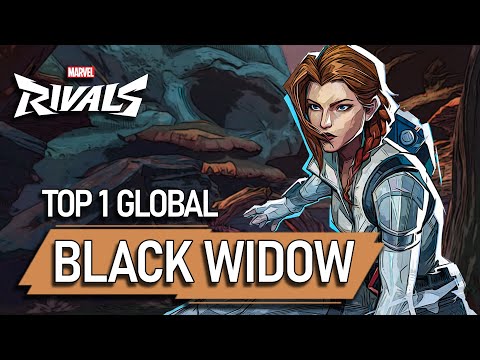 TOP 1 GLOBAL BLACK WIDOW ! add up my love - MARVEL RIVALS PRO