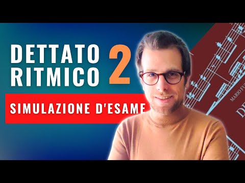 Dettato Ritmico N°2 M. Fulgoni: simulazione d'esame 2026