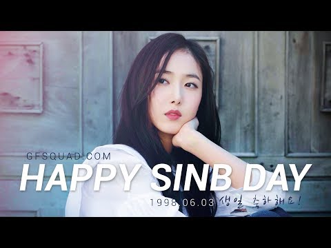 [180603 Happy SinB Day] Thank you for being Born Hwang Eunbi, 태어나줘서 고마워 ‎황은비