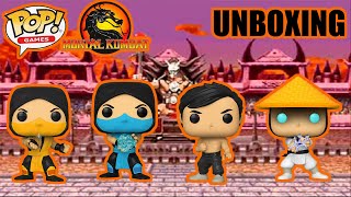 FUNKO POPS DE MORTAL KOMBAT UNBOXING- MY NAME IS HII!!