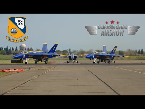 2025 U.S. Navy Blue Angels : California Capital Airshow [FULL SATURDAY DEMO]