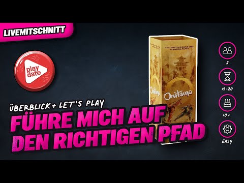 ONITAMA - Brettspiel - Regeln & Let's Play