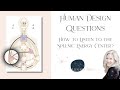 Human Design Question - How to Listen to the Spleen Energy Center