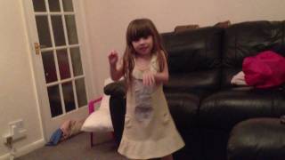 My 5 year old dancing to dance!