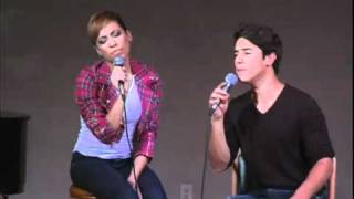 Harel Skaat and Karina Pasian duet "  Words " " MILIM " with Tomer Adaddi, composer.