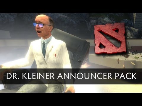 Dota 2 Store - Dr. Kleiner Announcer Pack