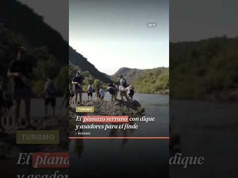 El planazo serrano con dique y asadores para el finde