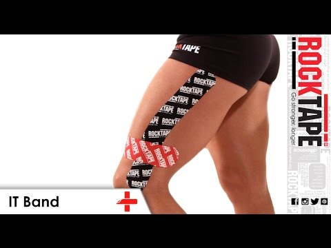 RockTape - Kinesiology Tape Instruction - IT-Band