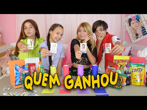 Amanda Nathanry e seus amigos em um desafio engraçado I Friends Challenge