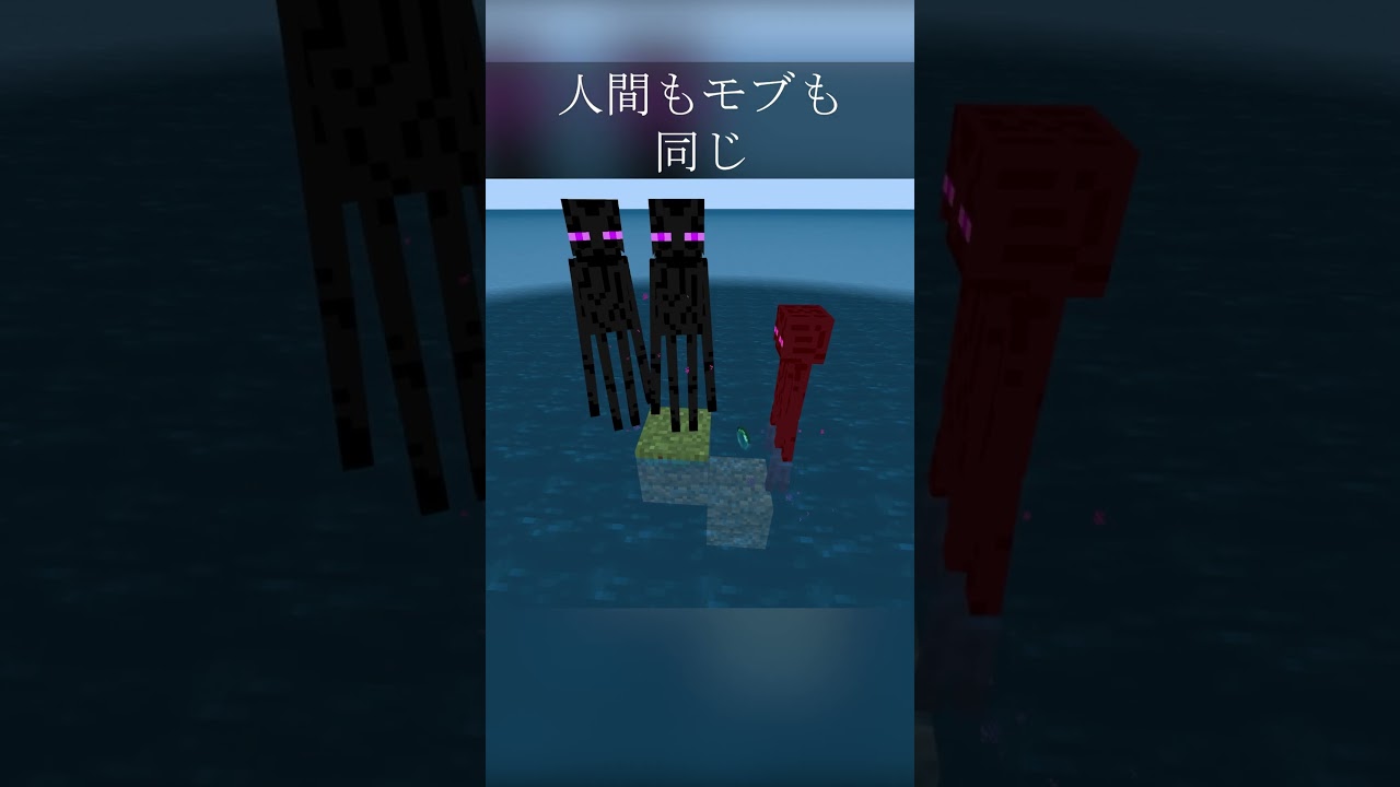 モブは追い込まれると本性を出す#minecraft  #マイクラ