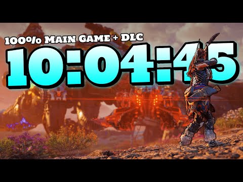 [Former WR] Horizon Forbidden West 100% Speedrun w/ DLC in 10:04:45