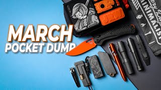 March POCKET DUMP | 2024 ORANGE EDC
