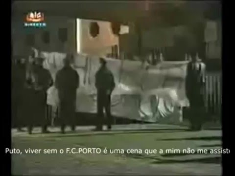 Manifestação dos Super Dragões contra a SAD do FC Porto em 2002