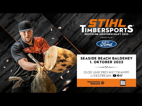 STIHL TIMBERSPORTS® German Pro Championship 2023 (German commentary)