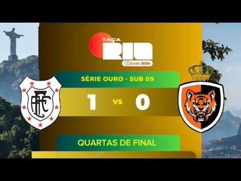 Americano (1) x (0) Real Juventus - Sub 9 - Quartas - Serie Ouro - Taça Rio Banlek 2024 - 17/11/2024