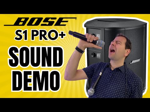 Bose S1 Pro+ SOUND DEMO - Watch BEFORE buying!