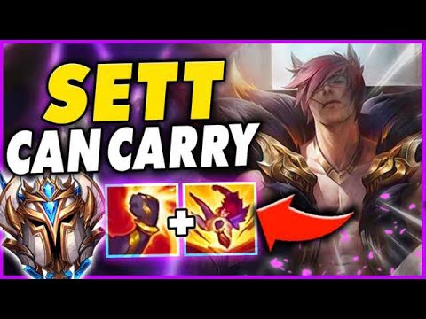 HOW TO PLAY SETT LIKE A CHALLENGER PLAYER! SEASON 10 SETT GAMEPLAY - League of Legends