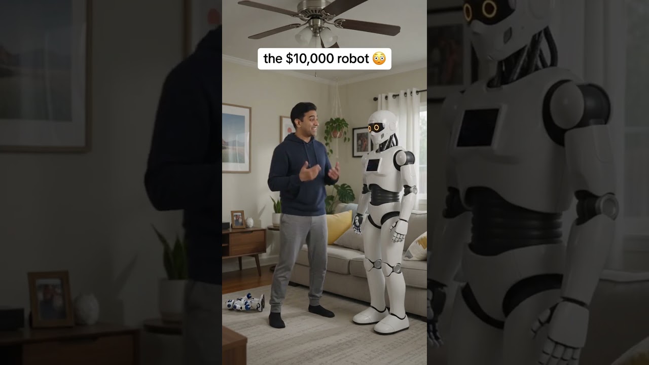$1 Robot vs a $10,000 Robot Did My Chores. Guess Which One Launched Me Into the Ceiling Fan. 🤖🌪️💀