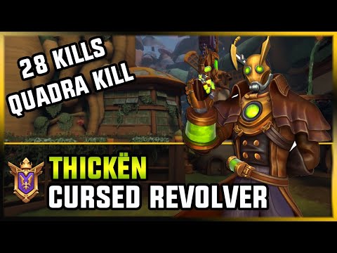 Thickën | Androxus | GM | Cursed Revolver | 28 kills + 187k DMG | PC Controller | South America