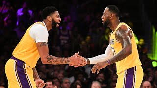 Lebron James and Anthony Davis duel  highlights vs. Boston Celtics - Feb. 23, 2020